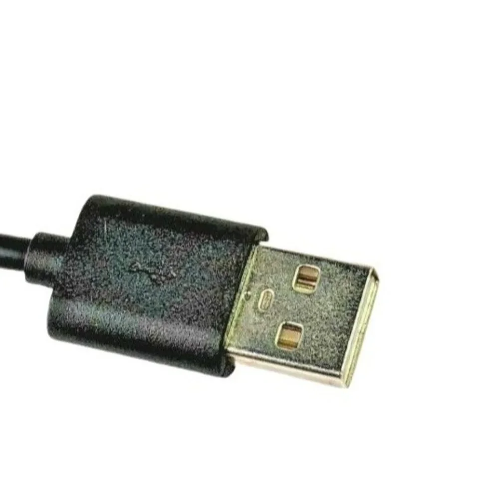 USB 2.0 To Micro USB Angled Adapter Cable 8 Inches Black Durable